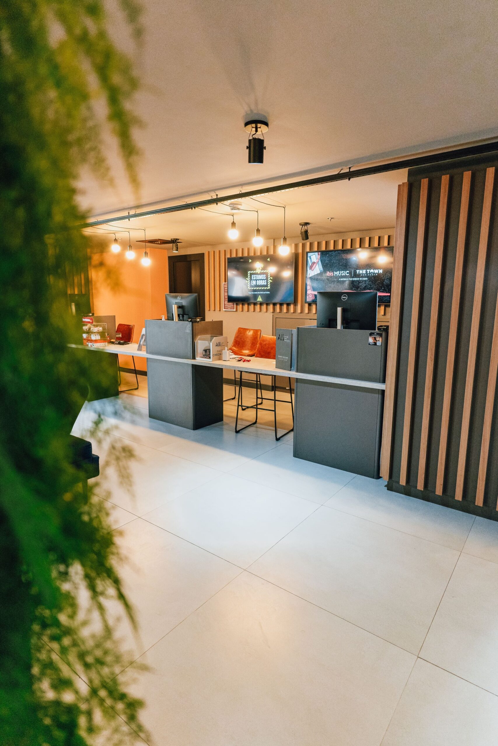 Recepção de hotel