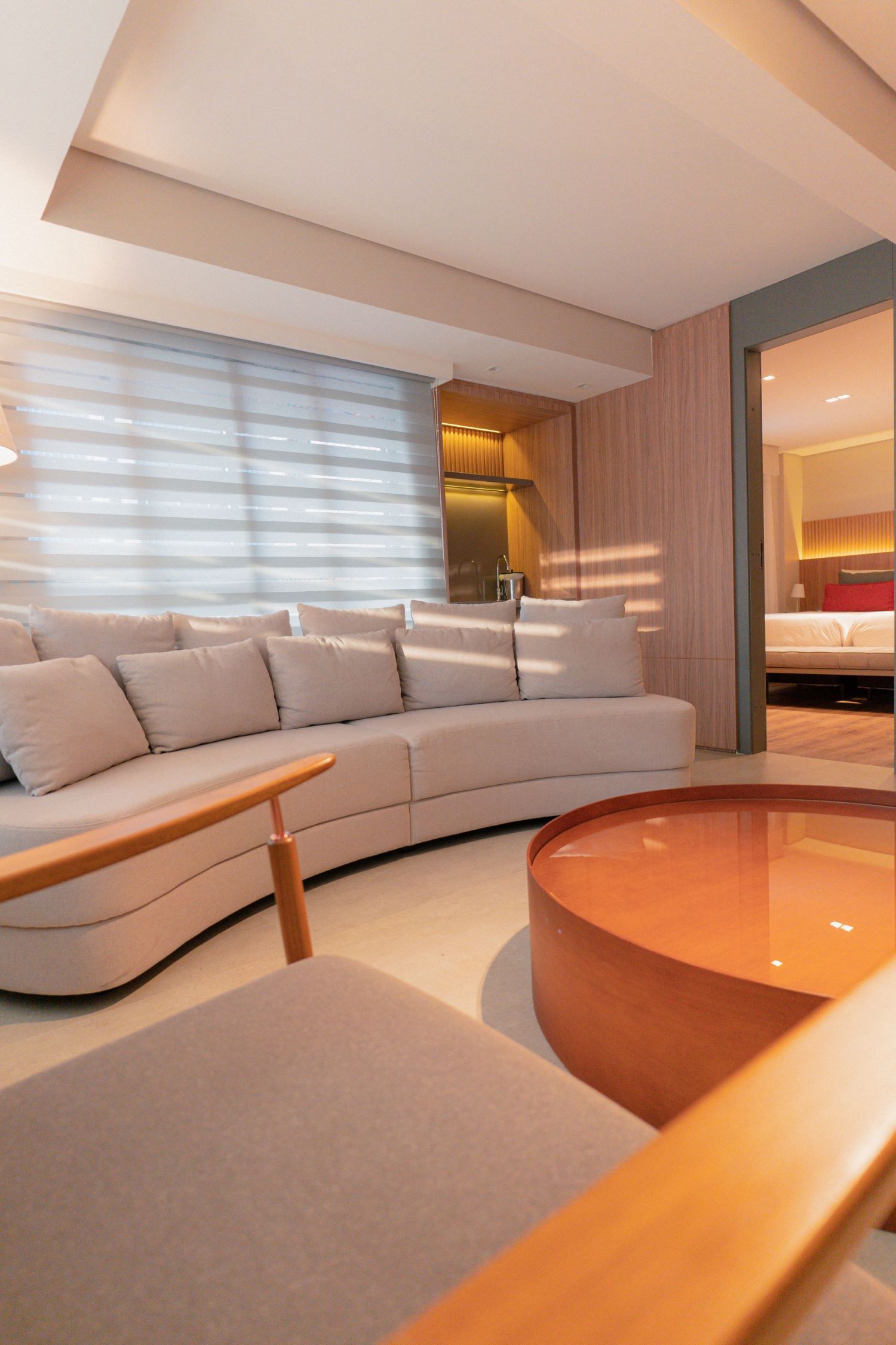 Sala de quarto de hotel